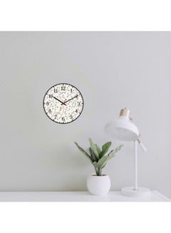 LOWHA Decorative Wall Clock Black 30x30cm  - Image 3