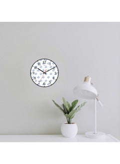 LOWHA Decorative Wall Clock Black 30x30cm  - Image 3