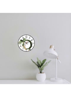 لوحة ساعة حائط للزينة أسود 30x30سم  - Image 3