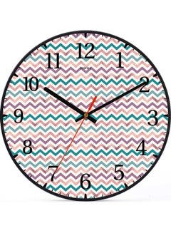 LOWHA Decorative Wall Clock Black 30x30cm  - Image 1