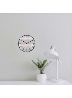 LOWHA Decorative Wall Clock Black 30x30cm  - Image 3