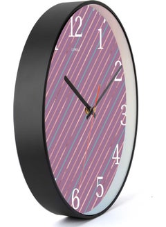 LOWHA Decorative Wall Clock Black 30x30cm  - Image 2