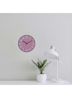 LOWHA Decorative Wall Clock Black 30x30cm  - Image 3
