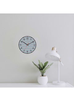 LOWHA Decorative Wall Clock Black 30x30cm  - Image 3