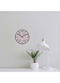 LOWHA Decorative Wall Clock Black 30x30cm  - Image 3