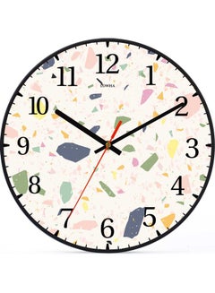 LOWHA Decorative Wall Clock Black  - Image 1