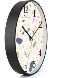 LOWHA Decorative Wall Clock Black  - Image 2