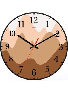 LOWHA Decorative Wall Clock Black  - Image 1