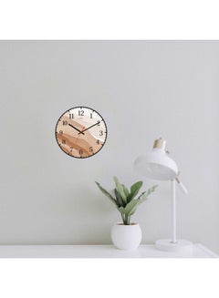 LOWHA Decorative Wall Clock Black 30x30cm  - Image 2