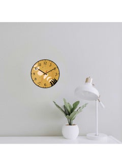 LOWHA Decorative Wall Clock Black 30x30cm  - Image 2