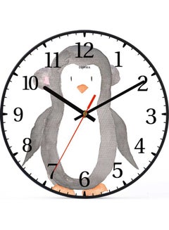 LOWHA Decorative Wall Clock Black 30x30cm  - Image 1