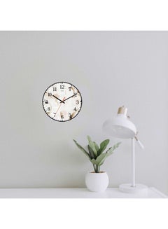 LOWHA Decorative Wall Clock Black 30x30cm  - Image 2