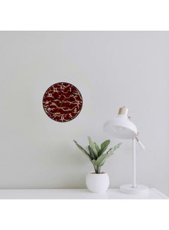 LOWHA Camouflage Decorative Battery Operated Wall Clock Black 30x30cm  - Image 2