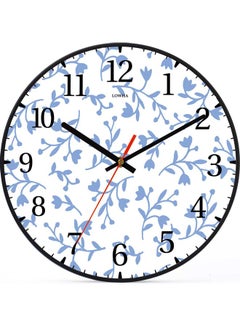 LOWHA Shapes Decorative Battery Operated Wall Clock Black 30x30cm  - Image 1