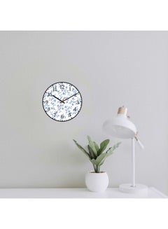 LOWHA Shapes Decorative Battery Operated Wall Clock Black 30x30cm  - Image 2