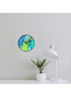 LOWHA Water Decorative Wall Clock Black 30x30cm  - Image 3