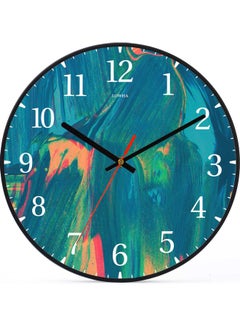 LOWHA Decorative Wall Clock Black 30x30cm  - Image 1