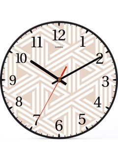 LOWHA Decorative Wall Clock Black 30x30cm  - Image 1