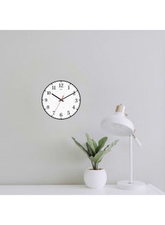 لوحة ساعة حائط للزينة أسود 30x30سم  - Image 3