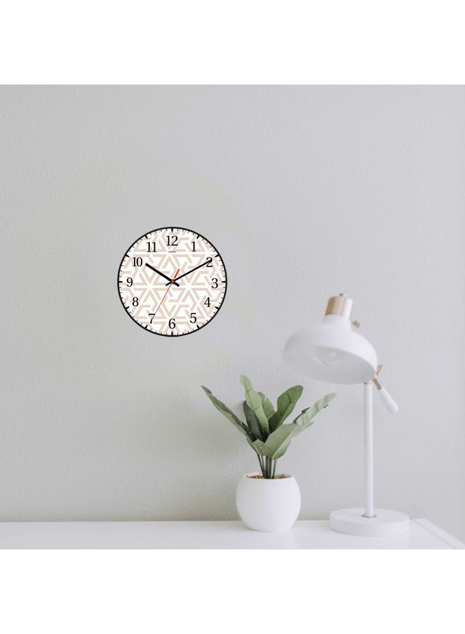 LOWHA Decorative Wall Clock Black  - Image 3