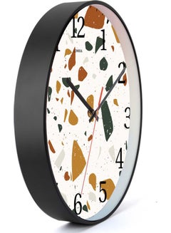 LOWHA Decorative Wall Clock Black 30x30cm  - Image 2
