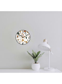 LOWHA Decorative Wall Clock Black 30x30cm  - Image 3