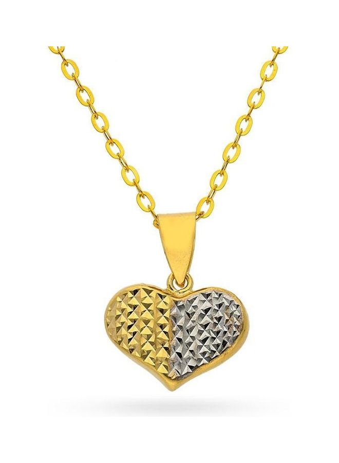 FK Jewellers 4-Piece Dual Tone Heart Pendant Set  - Image 2