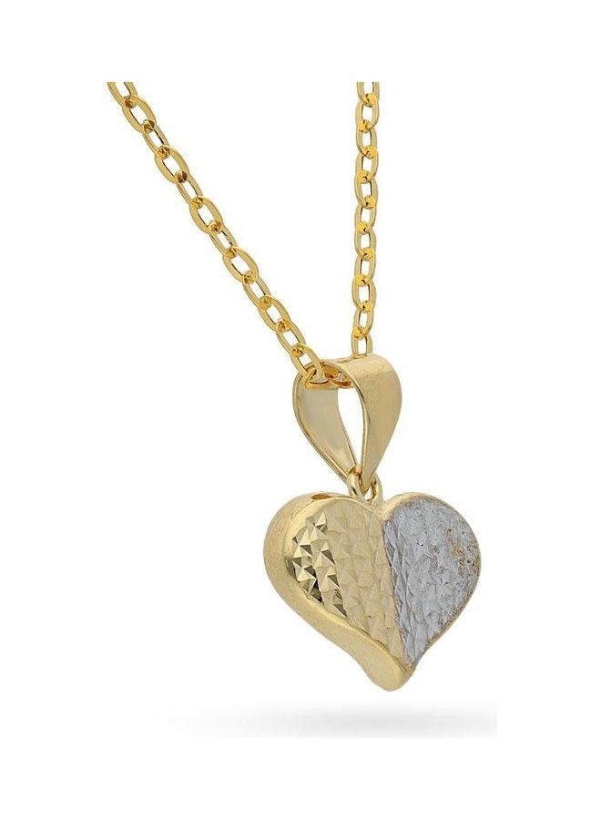 FK Jewellers 4-Piece Dual Tone Heart Pendant Set  - Image 3