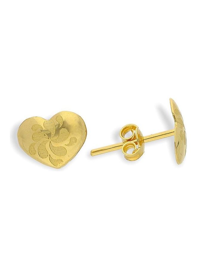 FK Jewellers Gold Heart Pendant Set - Image 4