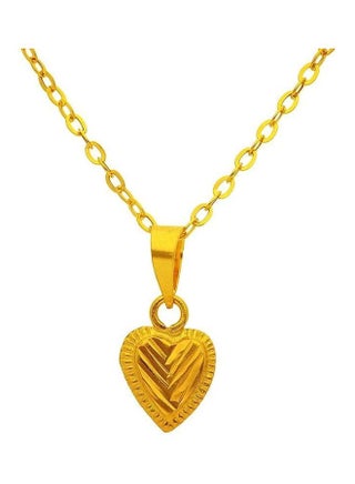 Chain Necklace With Heart Pendant - v1606669694/N42665252A_1