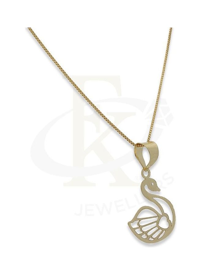 FK Jewellers Chain Necklace With Swan Pendant - Image 2