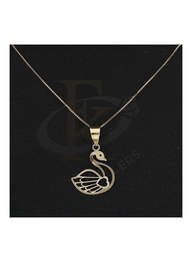 FK Jewellers Chain Necklace With Swan Pendant - Image 3
