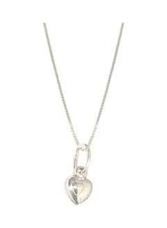 Italian Chain Necklace With Heart Pendant - v1606669699/N42665285A_1