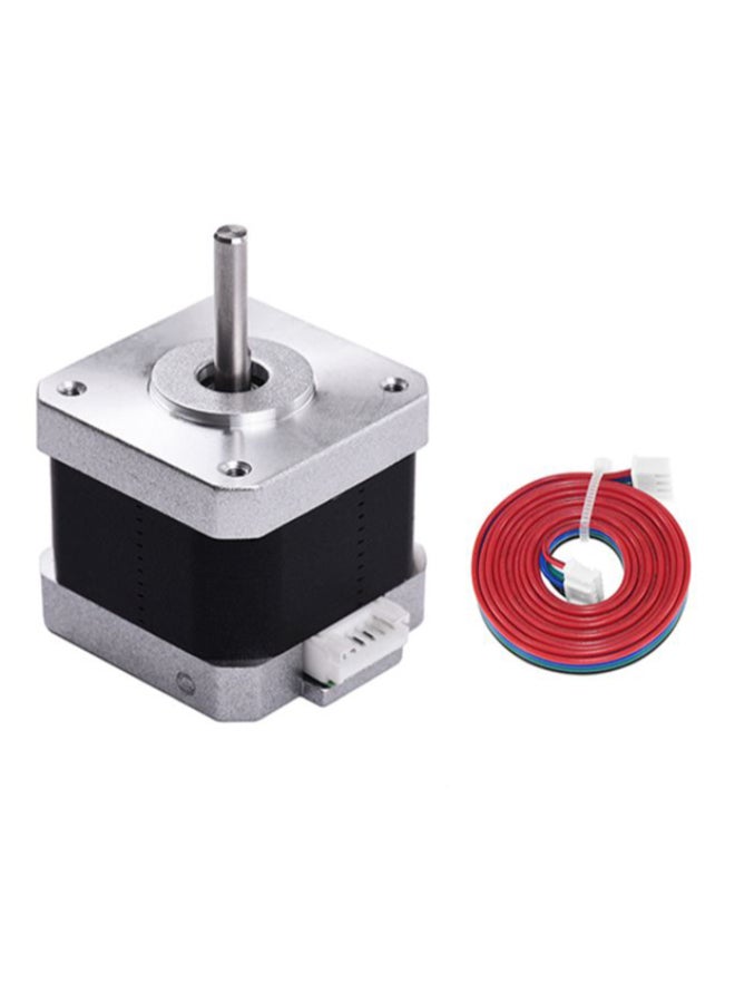 5-Piece 3D Printer Stepper Motor Set With Wire Silver - v1606670644/N30741482A_2