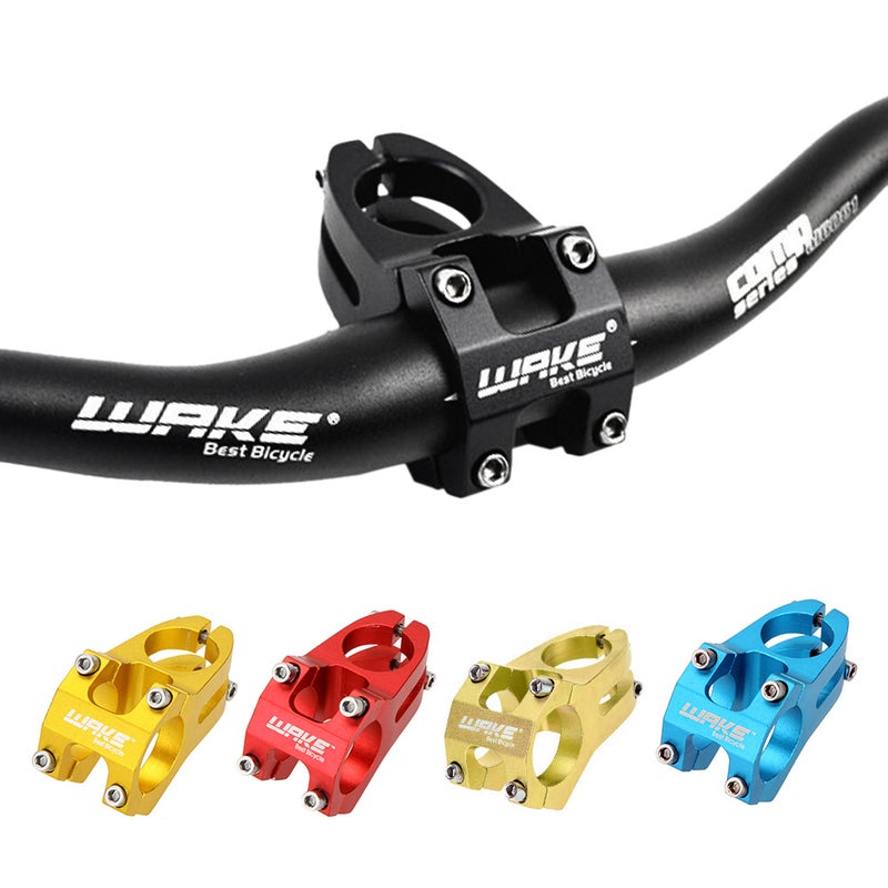WAKE Cycling Bicycle Aluminum Alloy MTB Mountain Bike Handlebar Stem 9cm  - Image 3