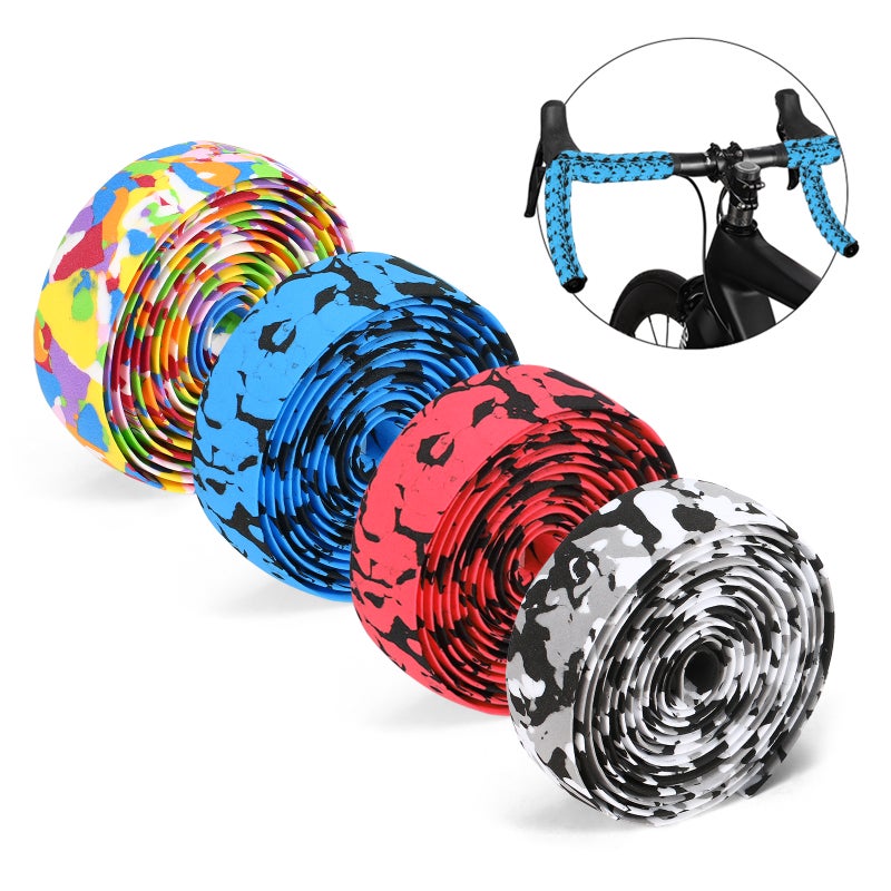 EHOME - 2-Piece Bicycle Handlebar Tape Belt 22cm - Image 1