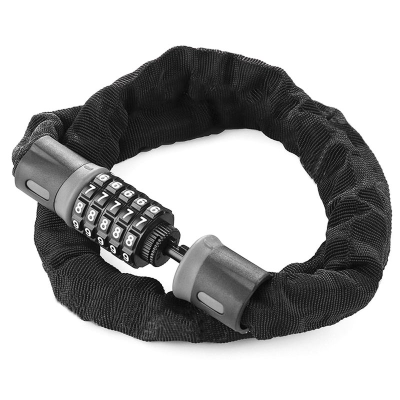 EHOME Anti-Theft 5-Digit Resettable Combination Bicycle Cable Chain Lock 20cm  - Image 1