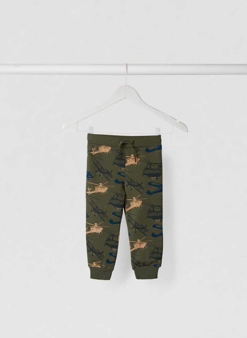 NAME IT - Nacopter Regular Sweatpants Thyme - Image 1