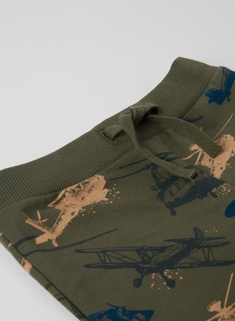 NAME IT - Nacopter Regular Sweatpants Thyme - Image 1