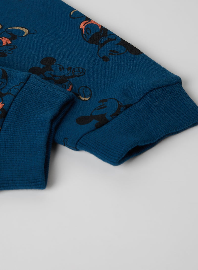 NAME IT - Mickey Mettis Regular Sweatpants Gibraltar Sea - Image 1