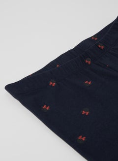 NAME IT Minnie Mouse Skinny Fit Leggings Dark Sapphire  - Image 3