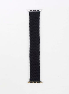 Foxcon Replacement Nylon Braided Apple Watch Band for 41/40/38 mm Small Black  - Image 3