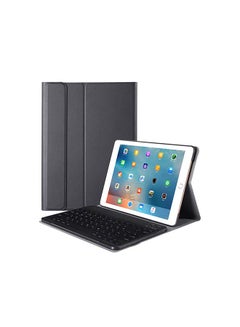 Foxcon 220.0 mAh Smart Folio Bluetooth Keyboard For Apple iPad 7/8 Black  - Image 1