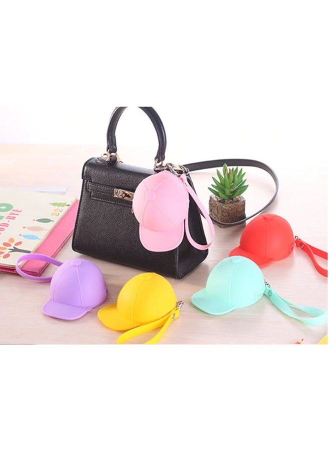 Silicone Coin Purse Blue - Image 3