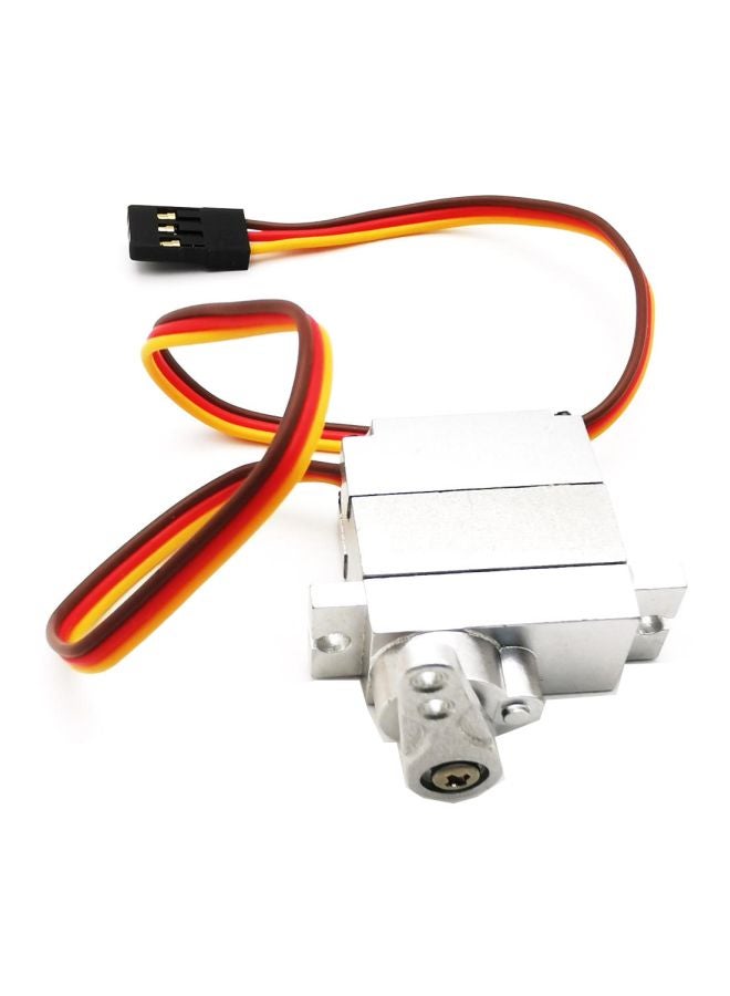 Generic - Metal Servo For RC Car For WPL B1 B16 B24 B36 C1 C24 C34 JJRC Q60 Q61 Q65 MN 90 99 3.19x3.27x1.19cm - Image 1