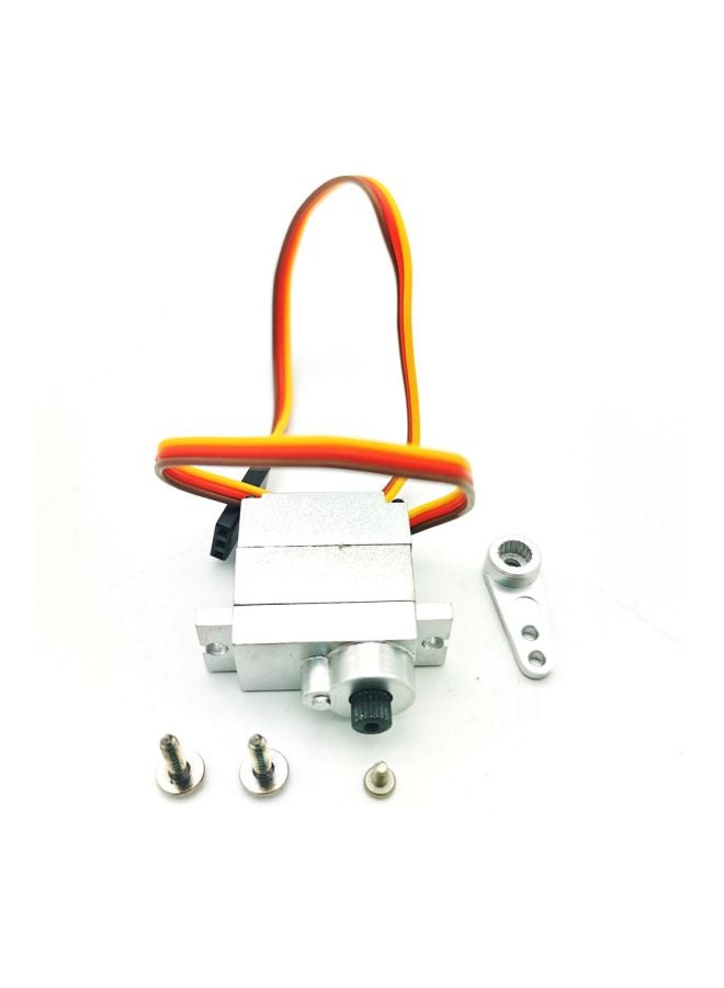 Generic - Metal Servo For RC Car For WPL B1 B16 B24 B36 C1 C24 C34 JJRC Q60 Q61 Q65 MN 90 99 3.19x3.27x1.19cm - Image 1