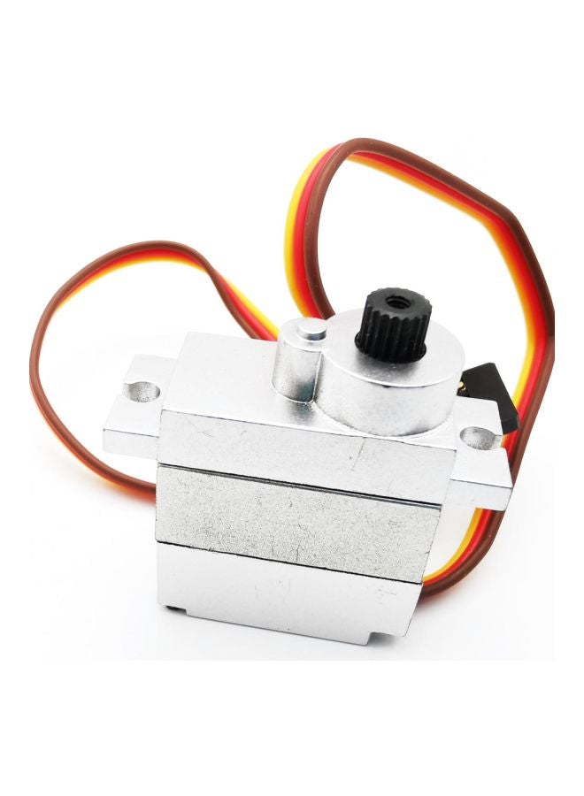Generic - Metal Servo For RC Car For WPL B1 B16 B24 B36 C1 C24 C34 JJRC Q60 Q61 Q65 MN 90 99 3.19x3.27x1.19cm - Image 1