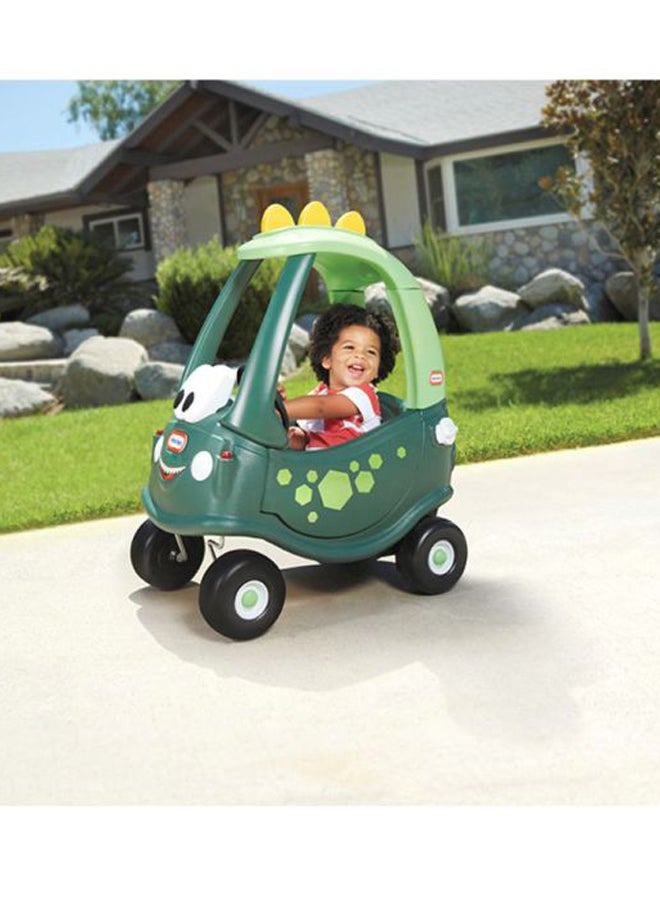 little tikes Cozy Coupe Dino Ride On Toy 29.5x16.5x29.5inch - Image 2