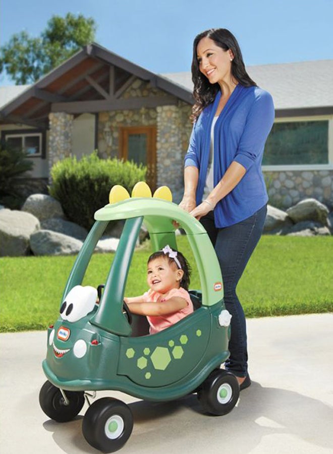 little tikes Cozy Coupe Dino Ride On Toy 29.5x16.5x29.5inch - Image 3