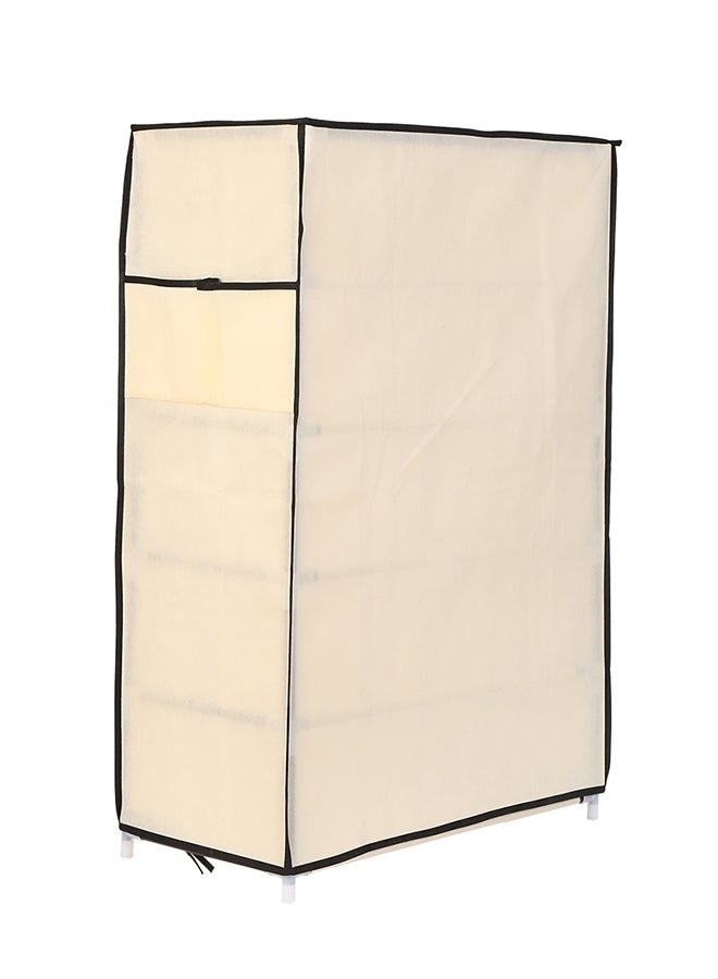 LAWAZIM 5-Layer Nonwoven Shoe Rack With Fabric Cover Beige 28cm - Image 4